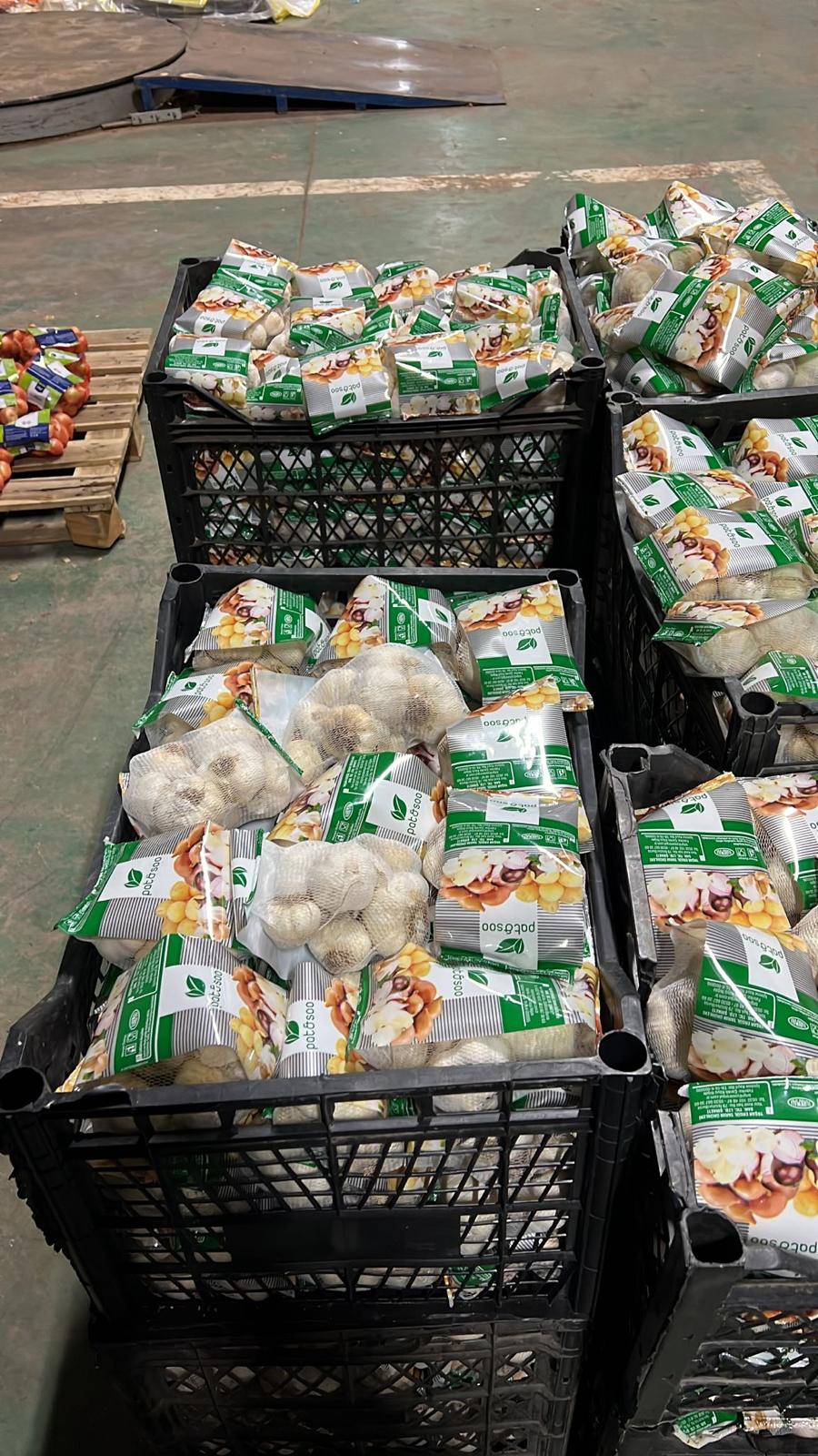 patsoo sarımsak paket ayıklama depolama