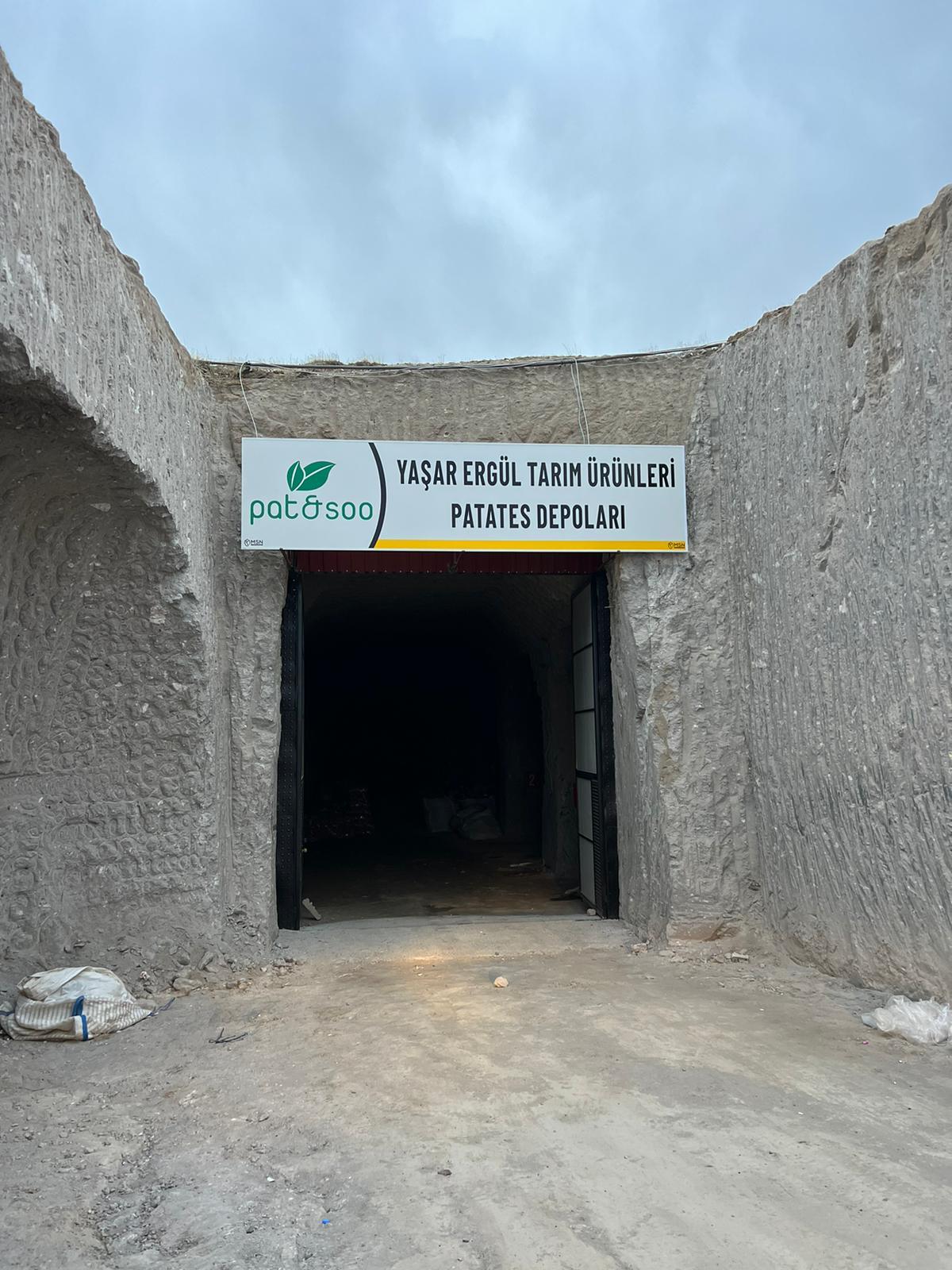niğde nevşehir doğal soğuk hava deposu patsoo yaşar ergül tarım ürünleri