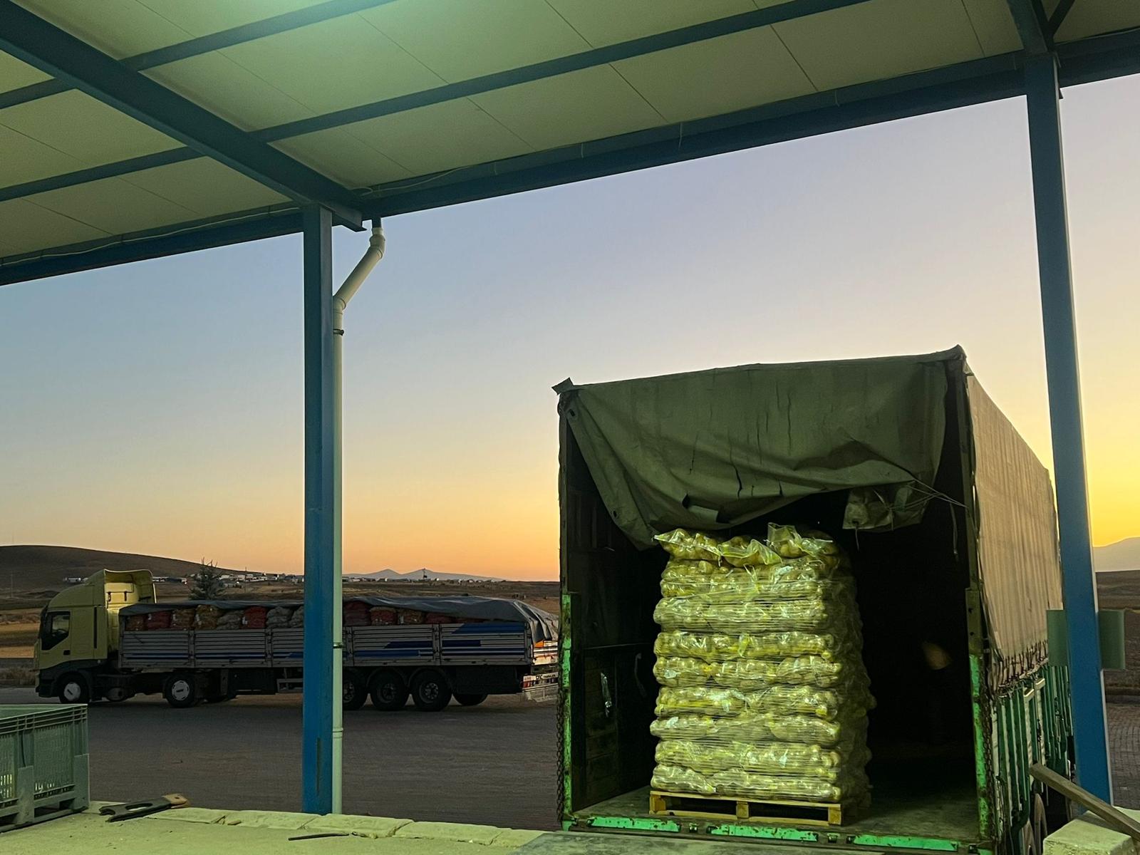 türkiye niğde patates paketleme depolama