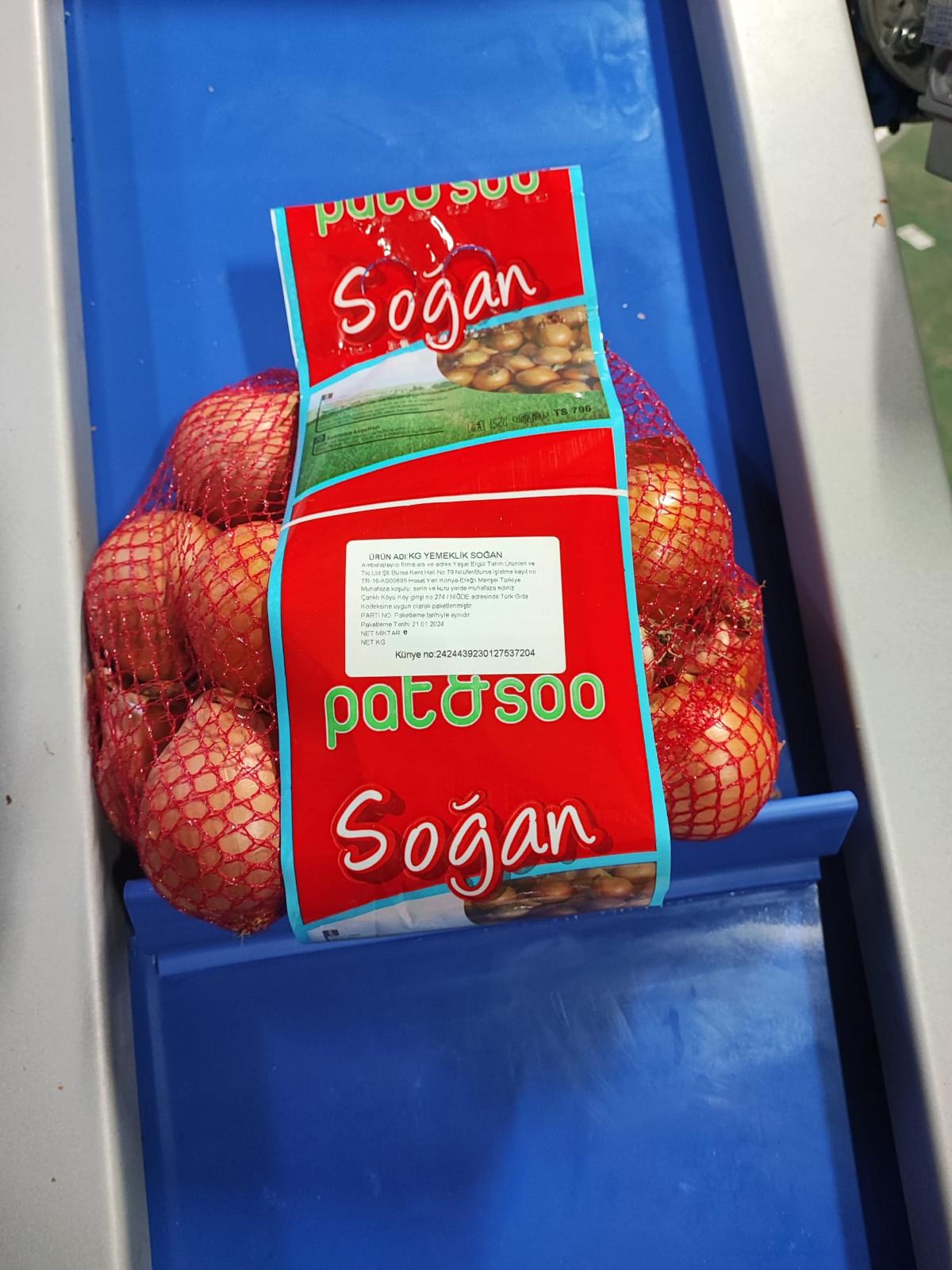 türkiye niğde soğan 2kg 3kg paketleme yemeklik soğan